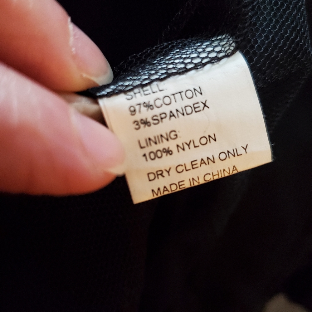 Hazel Anthropologie Black Dress Jacket - Picture 14 of 15